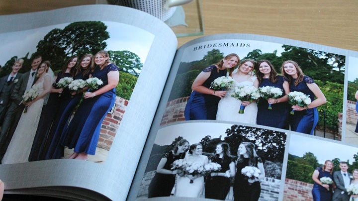 Wedding photo book