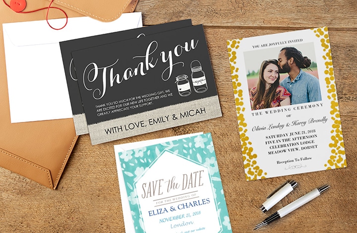 Ultimate personalised cards guide for your Wedding!