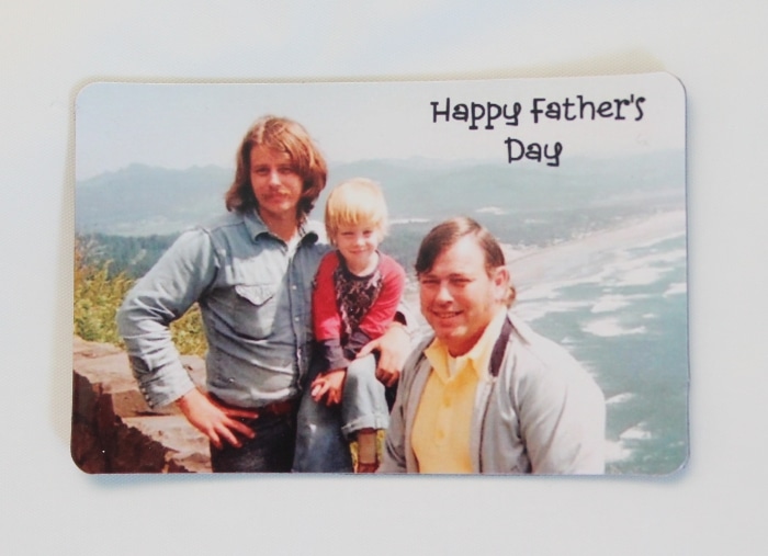 Happy Father's Day magnet