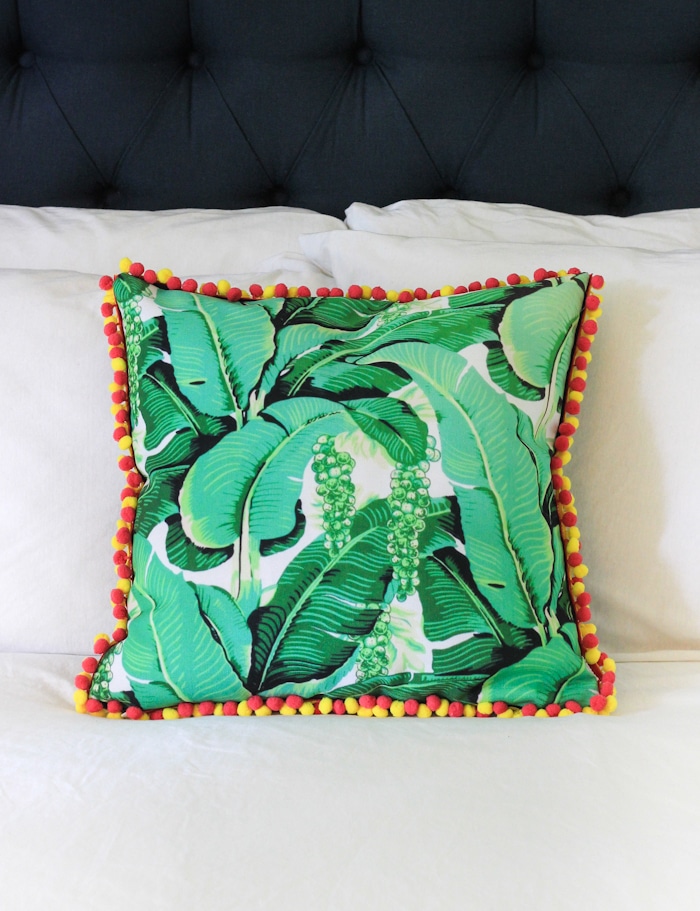 5. Pom-pom Personalised Cushion: Super Crafty 🎨🎨🎨🎨🎨