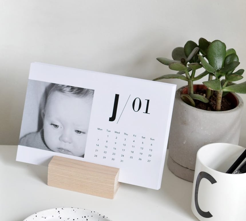 Introducing: NEW Wood Block Desk Calendars