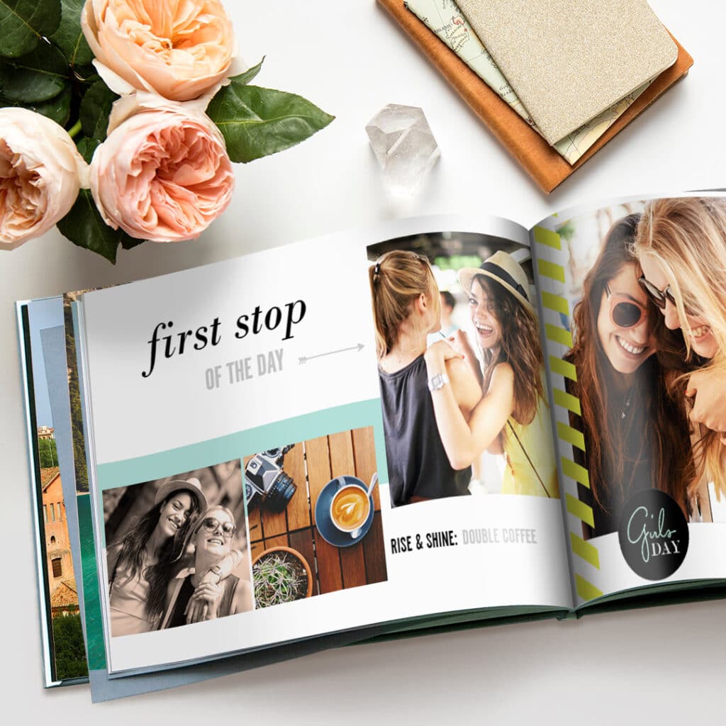 Photo books are fully customisable and are made up of digitally printed photos