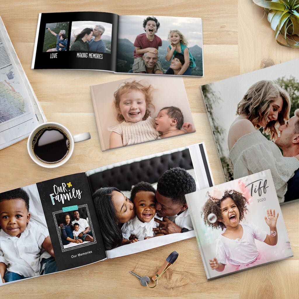 Photo Books come in an array of sizes from 6x4" to A3