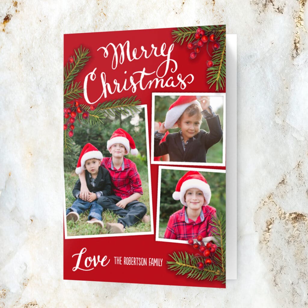 family christmas cards designs