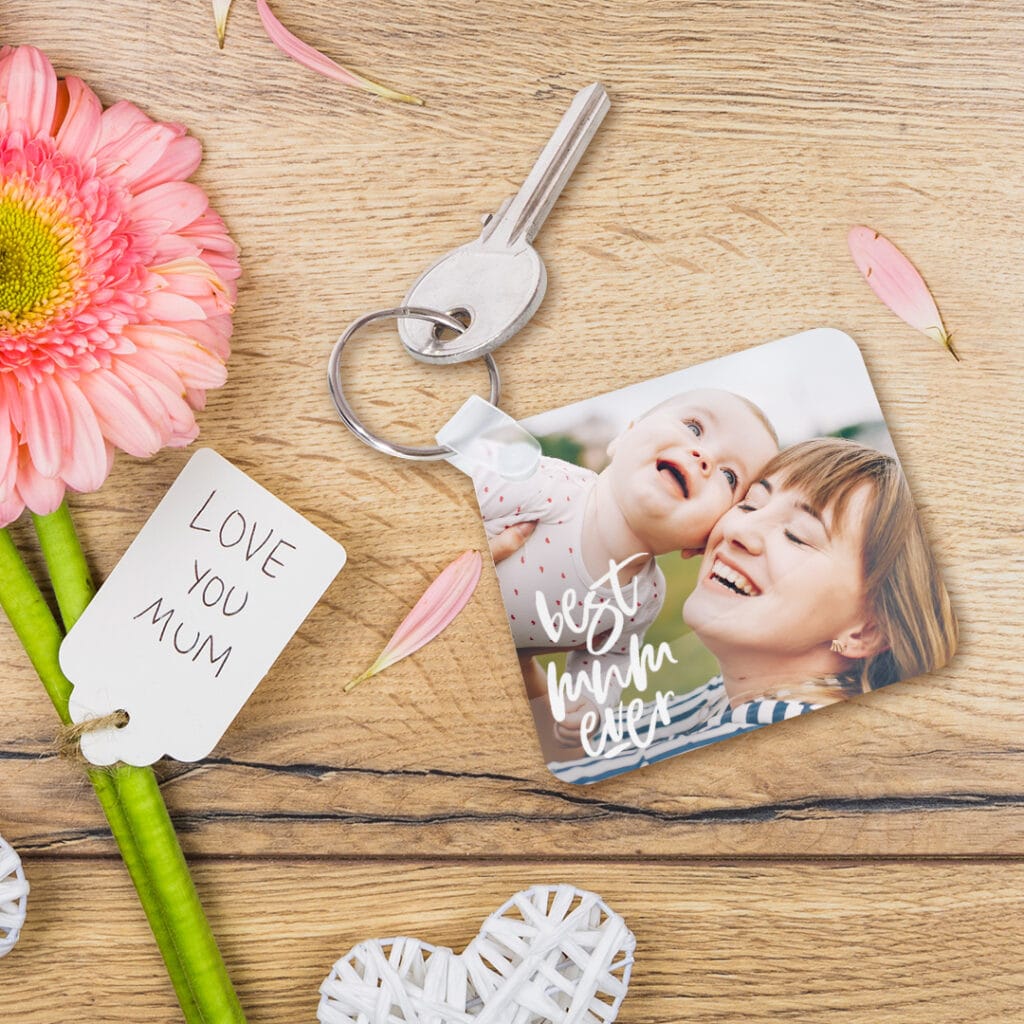 Create On-Trend Gifts With Snapfish like this Photo Keyring