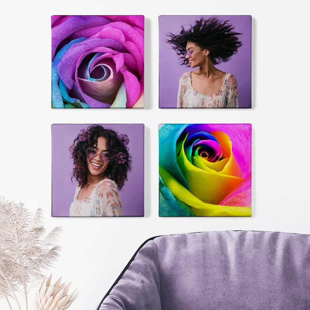 Create On-Trend Gifts With Snapfish like this Slim Canvas