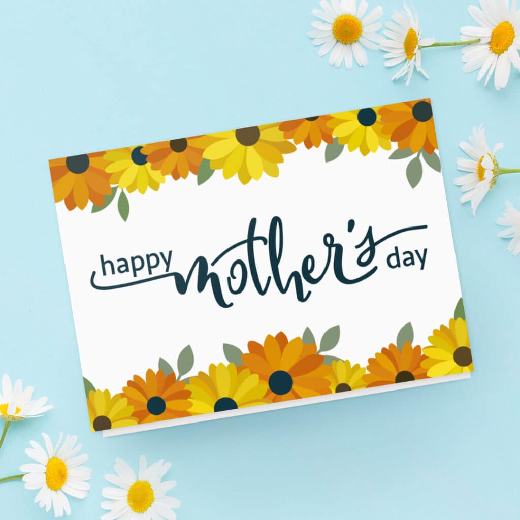 Create On-Trend Gifts With Snapfish like this Mother's Day Card