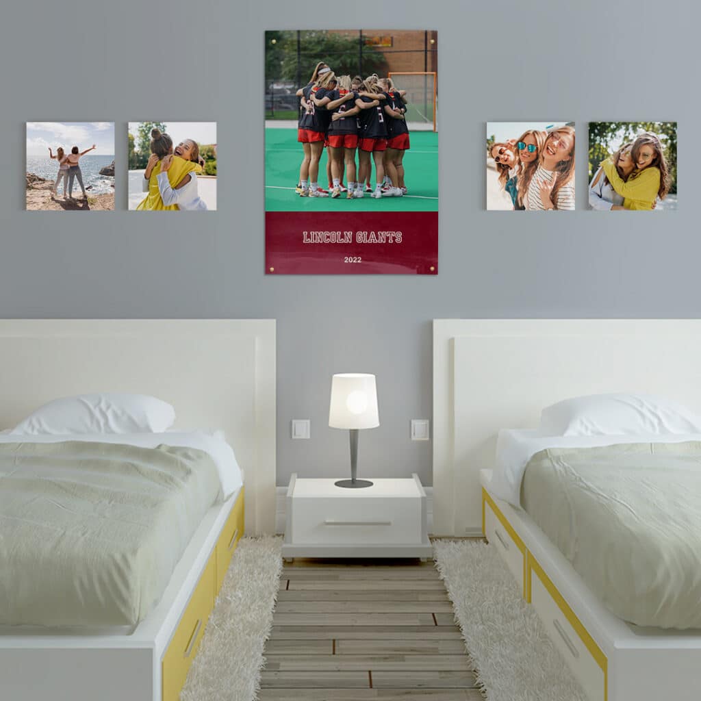 Customise your walls with easy to remove Posters & Photo Tiles