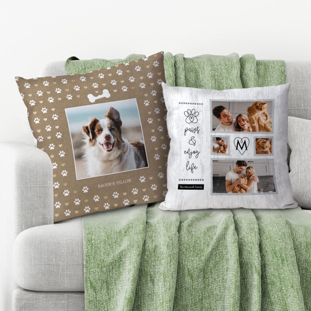 Celebrate Pets On National Pet Day With Custom Pet Cushions Made On Snapfish.ie