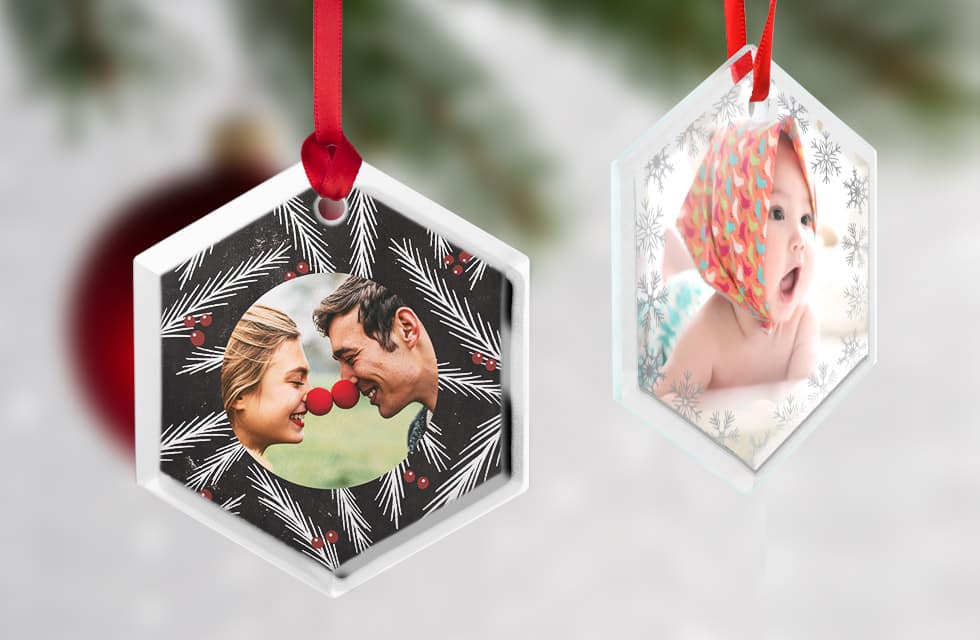 Take Your Christmas Tree Decor to New Heights With the Gorgeous Hexagon Glass Ornament