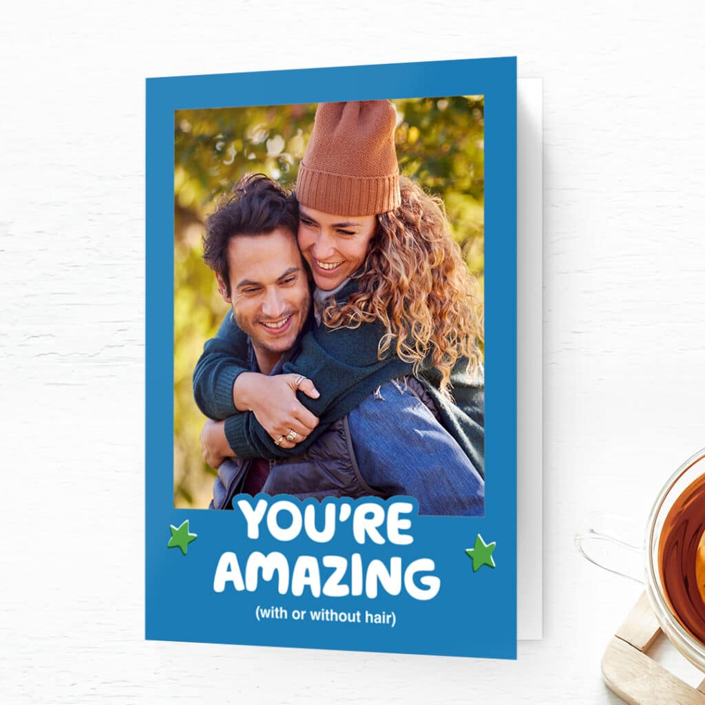 Folded Card "You're amazing"