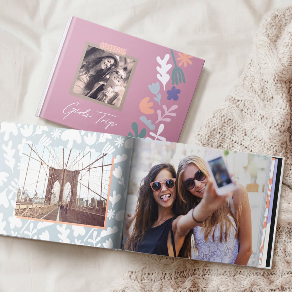 Turn favourite pictures into stunning Snapfish photo books